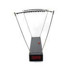 Balistinis tikslumo chronografas 30-9999 FPS Greičio matuoklis Didelio efektyvaus ploto matuoklis Naudojamas tenisui, badmintonui, &scaron;audymui white