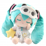 30cm Hatsune Miku mieganti lėlė Panda Hatsune Miku stovinčioje padėtyje Miku animacinis personažas Hatsune pliu&scaron;inė lėlė Aksesuaras Kalėdos Miela dovana