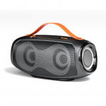 Rockmia EBS-610 RGB Belaidis Garsiakalbis 20W Bluetooth 5.3 Ne&scaron;iojamas Vandeniui Atsparus IPX5 Stereo Muzikos Boombox su Dinaminiu RGB Ap&scaron;vietimu Speaker juoda