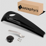 Motociklo prietaisų skydelio ir degalų konsolės dangtelis, i&scaron;&scaron;okantis degalų dangtelis, bakelio dangtelis, skirtas Harley Touring Electra Glide Road Glide Street Glide 08-24 Black Kit
