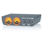 Nobsound H7 PRO skaitmeninis stiprintuvas su TPA3255 300W x 2 auk&scaron;tu VU subalansuotu XLR namų stereo galios adapterio lustu, i&scaron;vestis, matuoklis, įvestis,