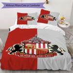 Sunderland Ra&scaron;to Lovatiesės Antklodės Užvalkalas Pagalvės Užvalkalas Namų Dekoras Gimtadienio Dovana (1 * antklodės užvalkalas + 2 * pagalvės užvalkalai be &scaron;erdies)89 135x200cm