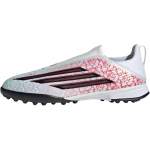 Adidas F50 League žemi futbolo bateliai, spalva Cloud White, vaikams, KJ3779 32
