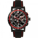 Burberry BU9803 Chronograph Vyri&scaron;kas laikrodis 42mm raudona