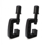 Juodas vairo sistemos tvirtinimo spaustukas, skirtas Logitech G25 G27 G29 G920 G923 Driving Force GT vairo sistemoms black