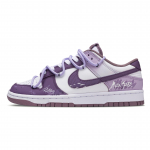 Nike Dunk Violetinės Dulkėtos Žolės Dekoras Atsparios Dilimui Atsparios Dilimui Žemi Teniso Batai Unisex Violetinės DV0833-112(Komanda691-) 43 white
