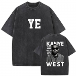 Reperio Kanye West YE Turo 2026 M. Vintage I&scaron;plauti Mar&scaron;kinėliai Vyri&scaron;ki Hip Hop Gotikinės Mados Per dideli Medvilniniai Mar&scaron;kinėliai Unisex Gatvės Drabužiai XL įvairiaspalvis
