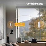 Tuya ZigBee i&scaron;manusis stumdomojo lango stūmiklis, automatinis atidarytuvas
