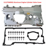 11127568582 Aliumininis variklio vožtuvų dangtelis BMW E46 316i 318i N42 N46 X3 E83 Z4 E85 2.0i Cilindrų galvutės vožtuvų dangtelis 11127526671