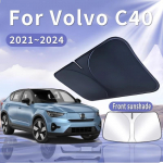 Skirta Volvo C40 2021~2024 2022 Sulankstomas automobilio saulės skydelis Priekinio stiklo saulės gaudyklė &Scaron;ilumos izoliacija Vasaros vėsinimas Automobilio priedai