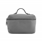LONGCHAMP Le Pliage Xtra Karvės Odos Rankinė, Peties Rankinė, Crossbody Rankinė Mini Moteri&scaron;ka Streptopelia Pilka Basic Set (Bag + Dustproof Bag) mū&scaron;io laivas pilka spalva