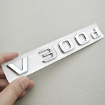 3D V250d V300d Galinės bagažinės emblema raidės logotipas lipdukas V klasei W447 Vito Blizgus juodas chromo automobilio stilius