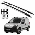Stogo skersiniai Fiat Qubo Fiorino Citroen Nemo Peugeot Bipper 0824 Juodi