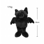 Build A Bear sąnariukinis &scaron;ik&scaron;nosparnis pliu&scaron;as Aksesuarai Lėlė Prekės Pliu&scaron;inis &scaron;ik&scaron;nosparnis Žaislas Helovyno Kalėdų Dovana 1PCS