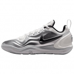 Nike ATwo EP Classic Sportiniai Kvėpuojantys Palaikantys Su Griebimu Krep&scaron;inio Batai Unisex Sportbačiai Balti Sidabriniai IR4501-100 42 gray