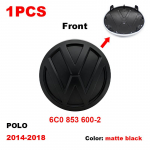 1 vnt. 6C0 853 600 VW Polo 2014-2018 Automobilio Logotipo Emblema Variklio Dangtis Priekinis ir Galinis Ženklai Galinis Ženklelis Modifikacijos Aksesuarai VW Polo 2014-2018