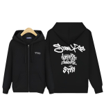 Stray Kids Užtraukiamas Džemperis Kpop STAY Prekės Unisex Atsitiktinis Ilgomis Rankovėmis Pilnas Užtrauktukas Kardiganas Džemperis Ruduo Žiema Gatvės Apranga Striukė XXXL black