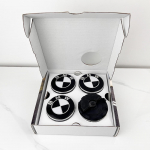 4 vnt. Plaukiojantis 56mm 68mm Automobilio Ratlankio Stebulės Centrinis Dangtelis Pakeičiami Priedai BMW M X2 X1 X3 X5 X6 X7 E60 E92 E71 E70 E46 F18 4pcs 56mm gray