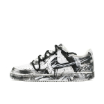 Nike Court Vision 1 Neslystantys Atsparūs dilimui Žemi Kateboardo Batai Vyri&scaron;ki Juodi Balti DH2987-110(Team309-QD) 38 white