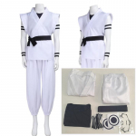 Ryomen Sukuna Cosplay Kostiumas Jujutsu Kaisen Anime Kimono Apranga Pilnas Rinkinys Tatuiruočių Lipdukai Helovino &Scaron;ventės Vaidmenų Žaidimo Kostiumas M white