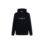 Givenchy Logotipo spaudinio Hoodie BM700R30AF-001 XL black
