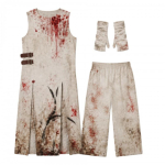 Silent Hill 2 Remake Piramidės Galvos Cosplay Kostiumas Vyri&scaron;kas Helovino Vaidmenų Apranga S pilk&scaron;vai balta