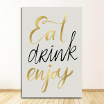 Abstraktus namų dekoravimo plakatas Kinų restorano koldūnai maisto drobė 21cm&times;30cm NoFrame