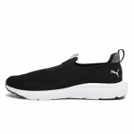 Puma Soft Ride Flex Slip On Megztas 30983301 Puma Juodas Vėsus Tamsiai Pilkas 240