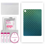 apgo Protective Skin Sticker for the back compatible with Lenovo Tab M10 3rd Gen WIFI, Wrap Film, Foil, Vinyl - Pattern Carbon Chameleon CAKA1