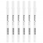 0,8 mm balto žymeklio ra&scaron;iklis Creative Ink Gel Pen Highlight Tapyba Graffiti ra&scaron;ikliai, skirti studentams pie&scaron;imo meno ra&scaron;ymo ra&scaron;tinės reikmenims 0.8mm balta