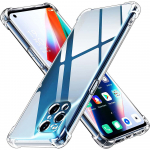 Skaidrus dėklas, skirtas Oppo Find X3 Pro X3 Neo X3 Lite Storas smūgiams atsparus mink&scaron;tas silikoninis telefono dangtelis, skirtas Oppo Find X5 Pro A17 A57 A57s A78 Oppo Find X3 Neo skaidri
