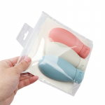 3 vnt./rinkinys Kelioninis ne&scaron;iojamasis užpildomas buteliuko rinkinys Essence &scaron;ampūnas kūno prausimui buteliukas Lėktuvo kompakti&scaron;kas laikymo butelis 60ml 3pcs