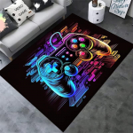 Žaidimų kilimėlis berniukų kambariui Žaidėjų kilimėlis su valdikliu dizaino kilimas žaidimų kambario dekorui Neslystantis skalbimo ma&scaron;inos kilimėlis 80 x120cm
