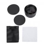 58 mm 2x didinimo universalus telekonverteris teleobjektyvas fotoaparatams priedas