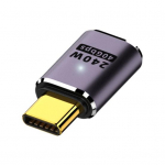 USB C stačiakampis adapteris 240W PD 8K@60Hz vaizdo įkrovimo adapteris 40Gbps duomenų perdavimas LED lemputė metalinis adapteris MacBook Pro, iPad Pro A