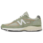 Teddy Santis x New Balance 990v4 Pagaminti JAV Alyvuogių smilkalų Unisex sportbačiai Žali U990GT4 44