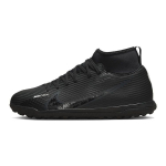 Nike Mercurial Superfly 9 Club TF GS Juodi Tamsiai Dūminiai Pilki Vaikams Sportbačiai Summit-White Volt DJ5954-001 36.5
