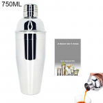 1-6 vnt. 750 ml 750/600 ml kokteilių plaktuvės rinkinys su kokteilių receptais, barmeno rinkinys, baro įrankiai, priedai, pilstymo įrankis