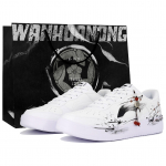 Li Ning Floating Boat Slip Resistant Abrasion Resistant Low top Skateboard Shoes Men's White AGCS419-1(Team113-S-BOX) 40 white