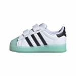 Adidas Superstar Patogūs žemi vaiki&scaron;ki riedlenčių batai Balti Vaikams IG7005 26