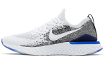Nike Epic React Flyknit 2 Baltas Juodas Lenktyninis Mėlynas BQ8928-102 40