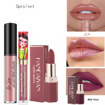 3 vnt./rinkinys Beautiful Girl Dream Color Chameleon Diamond Glitter Lūpų blizgesys Matinis Lūpų Dažai Neper&scaron;lampami Patvarūs lūpų dažai 269