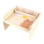 Kids Tour Tray for Baby Car Seat Storage Child Safety Table Mat round bear