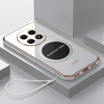 Dėklas Realme 12 5G, Dėklas Realme 13 12X 5G Narzo 70X 5G, Dengtas, Magnetinis pritraukimas, Smūgiams atsparus silikoninis galinis dangtelis Case & Strap&realme 12