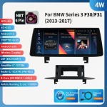 Ossuret 10.25 Android 13 Automobilio radijas BMW 3 F30 F31 2013-2017 NBT Autoradio 4G Carplay Multimedia Player automobilio i&scaron;maniosios sistemos Auto 4G RDS 4W 4G 32G AI