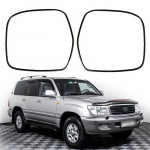 Galinio vaizdo veidrodžio stiklas 1998-2007 m. Toyota Land Cruiser 100 serijai Heated Right Side