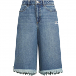 Adidas Originals SS25 Džinsiniai &Scaron;ortai Mados Universalūs Laisvo Kirpimo Sportiniai Džinsiniai &Scaron;ortai Moteri&scaron;ki &Scaron;ortai KB5432 30