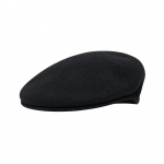 Kangol vilnonė 504 medžioklinė kepurė juoda 0258bc 0258BC BLACK (M)