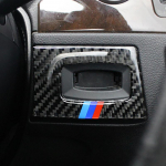 Anglies pluo&scaron;to automobilio uždegimo jungiklio rakto angos dangtelio vidaus apdailos lipdukas skirtas BMW E90 E92 E93 3 serijai 2005-13 automobilių priedams Style B