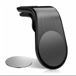Automobilio Mobiliojo Telefono Metalinis Magnetinis Laikiklis Priedai BMW 1 2 3 4 5 6 7 Serijoms GT I4 I3 I8 IX X2 X3 X4 E34 E36 E90 E46 Car phone holder juoda